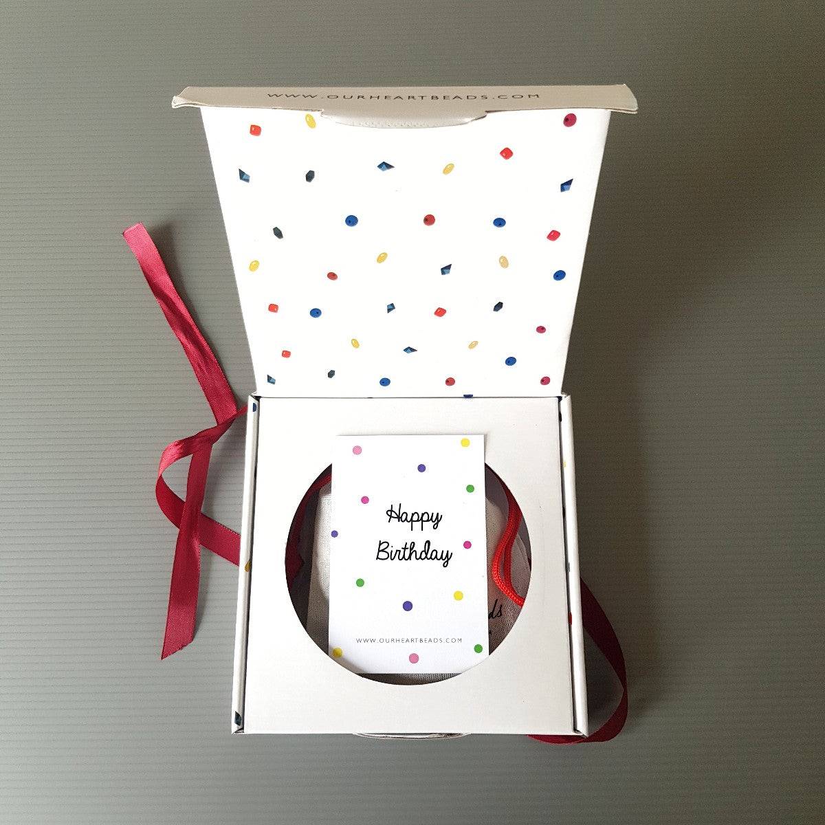 Add on gift box and card