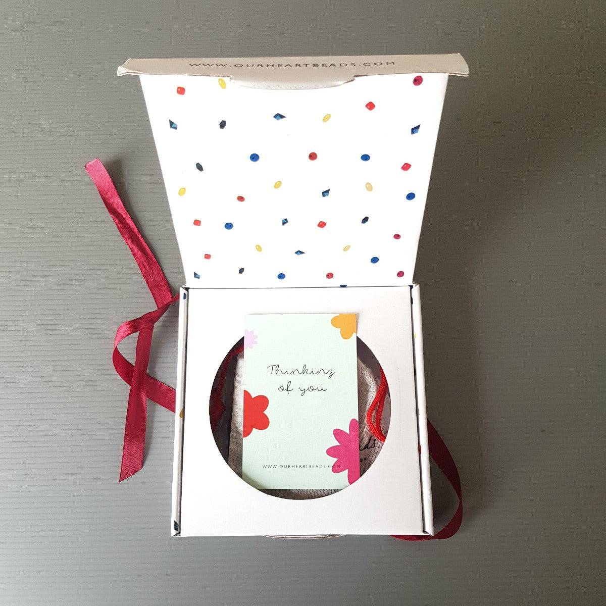Add on gift box and card