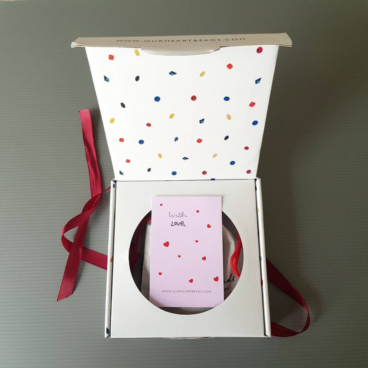 Add on gift box and card