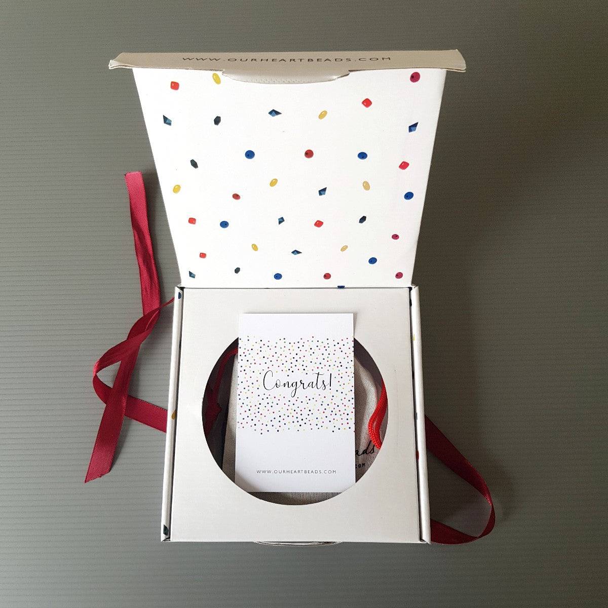 Add on gift box and card