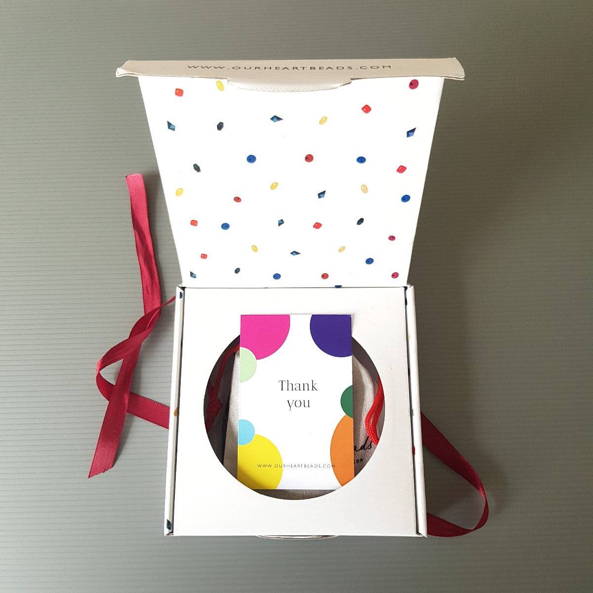 Add on gift box and card