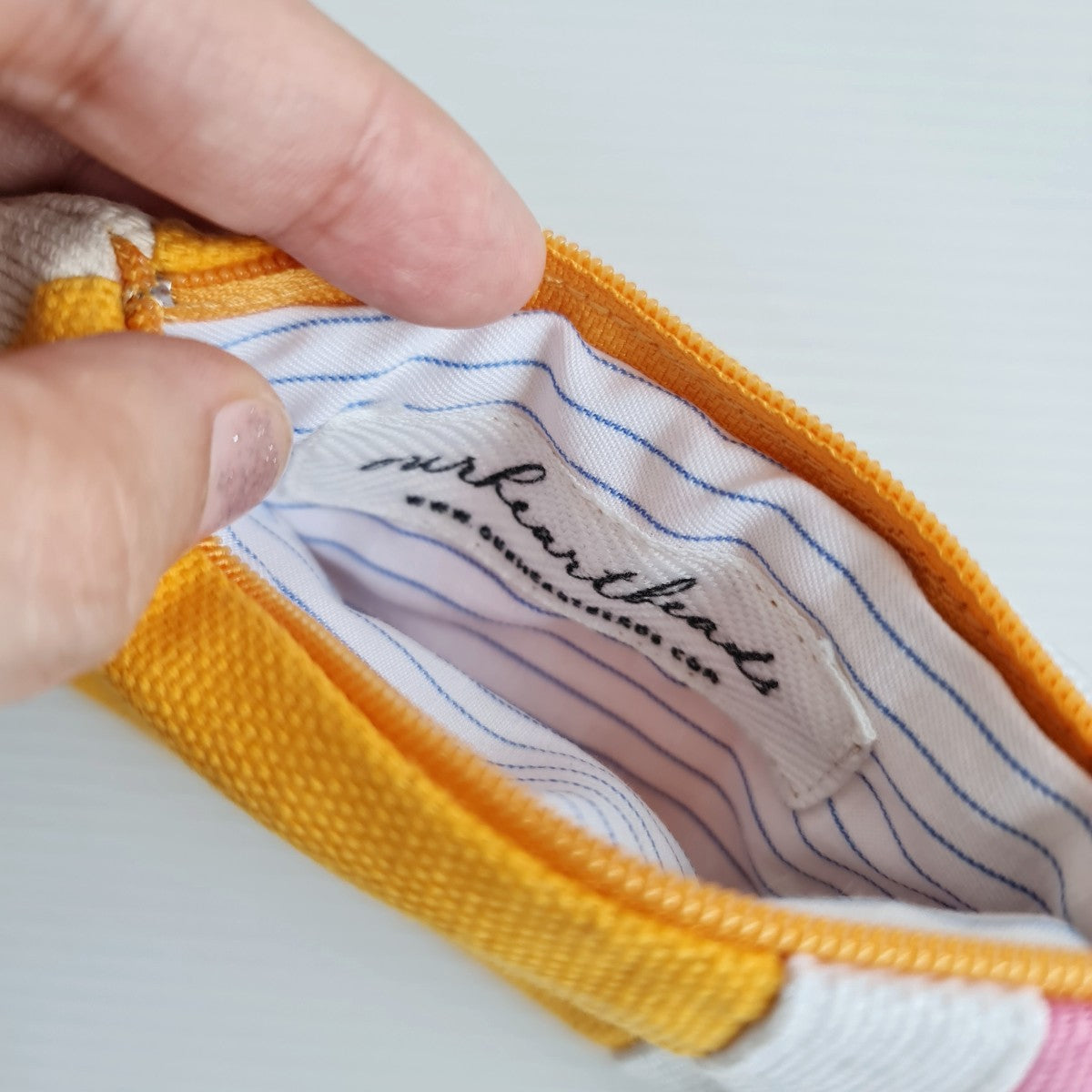 Yellow Pencil Pouch
