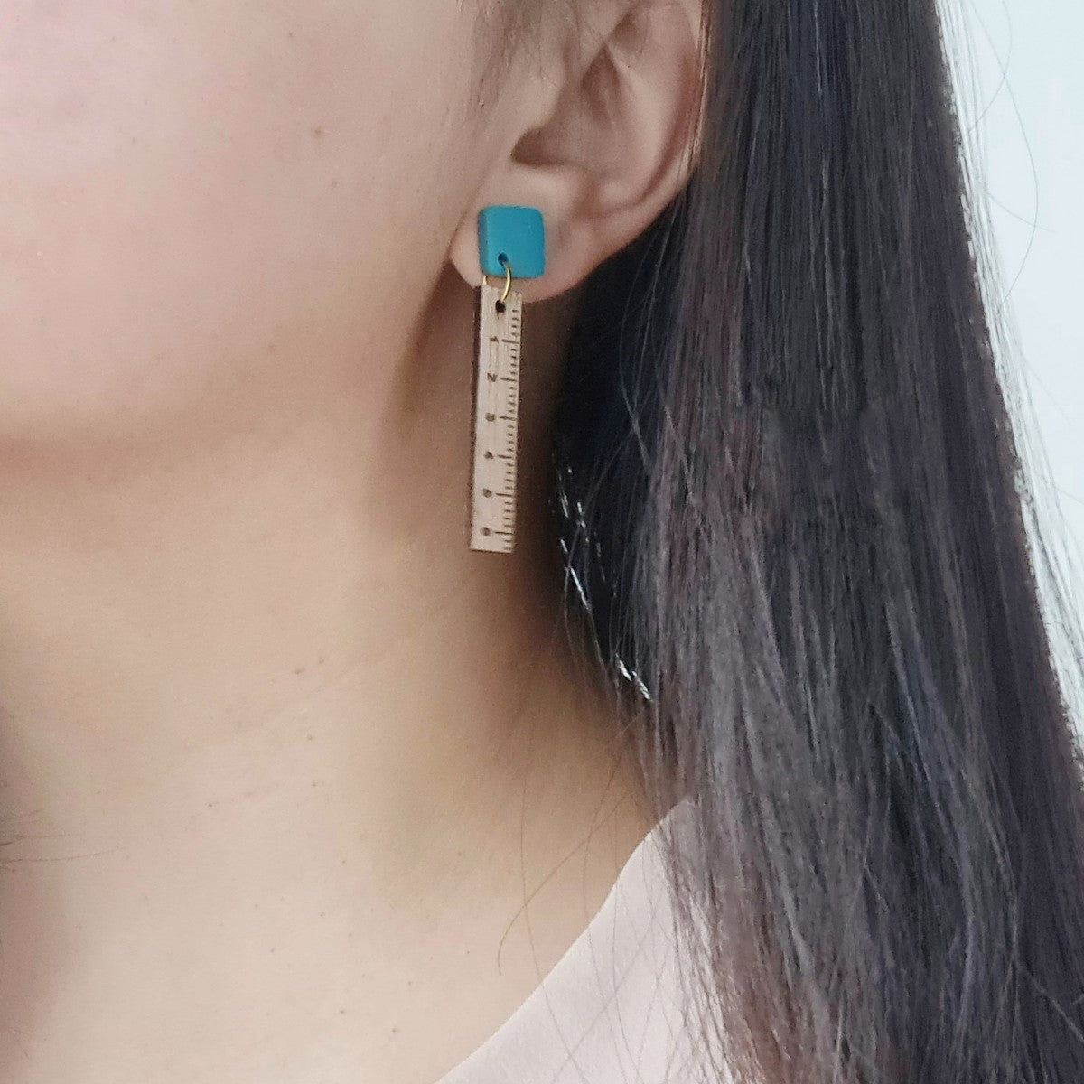 Ruler Earrings