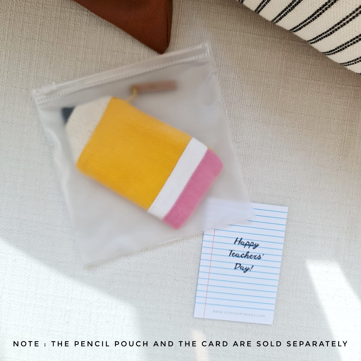 Yellow Pencil Pouch