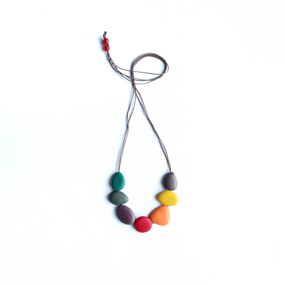 Pebbles Multicolour Autumn Necklace