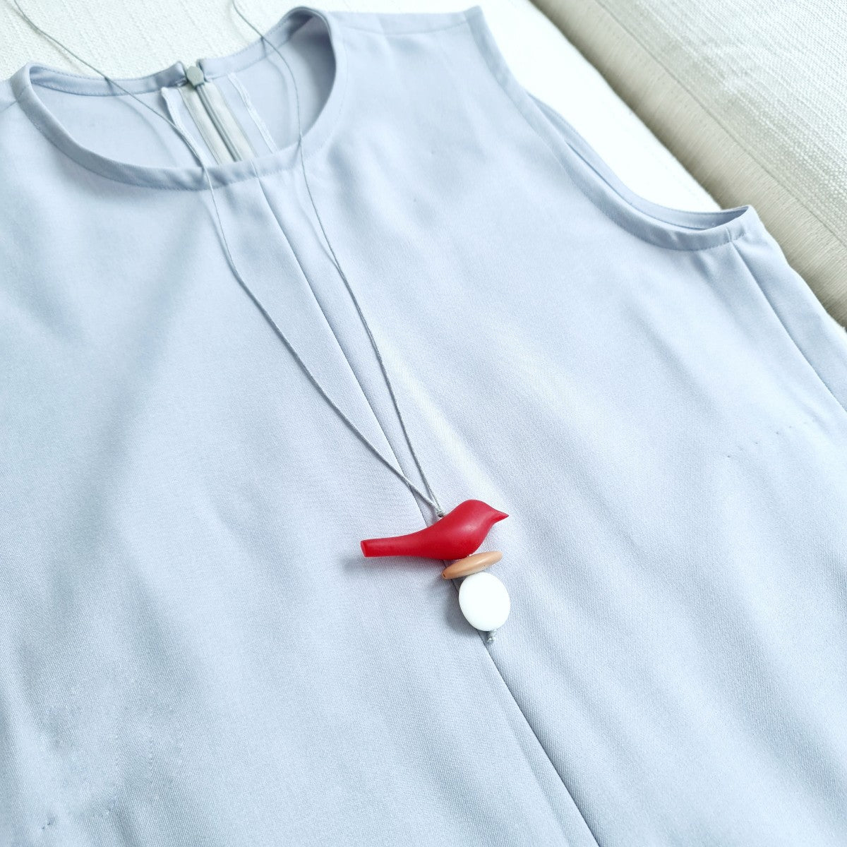 Canary Red Necklace