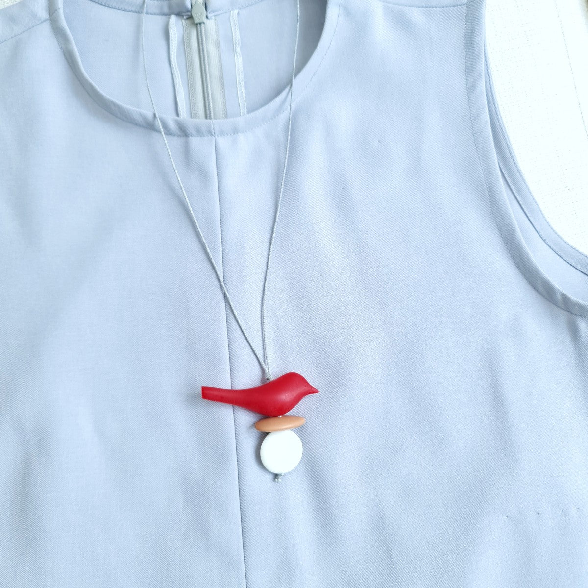 Canary Red Necklace