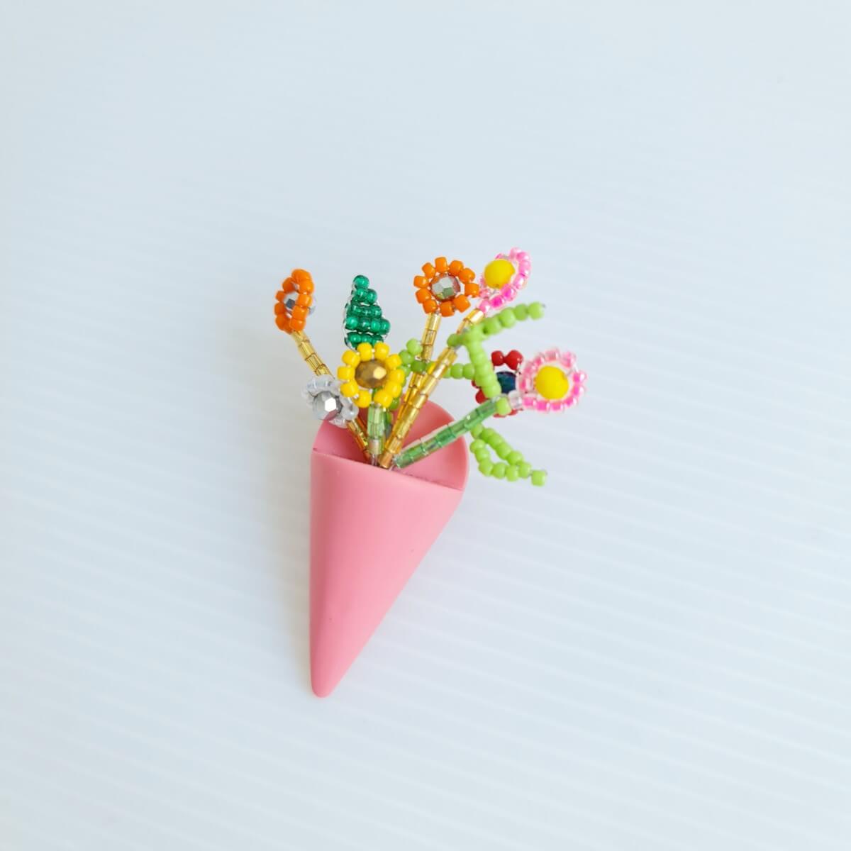 Wildflower Bouquet Brooch