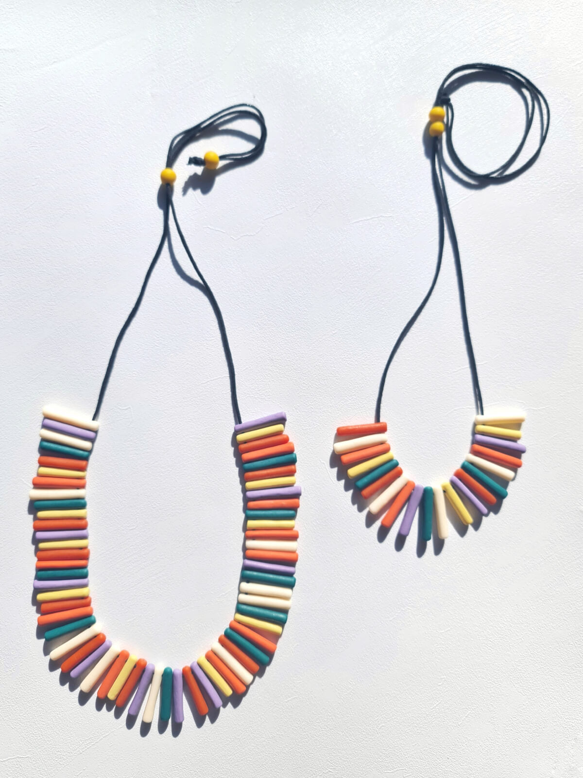 Capsule Bright Rainbow Mini Necklace