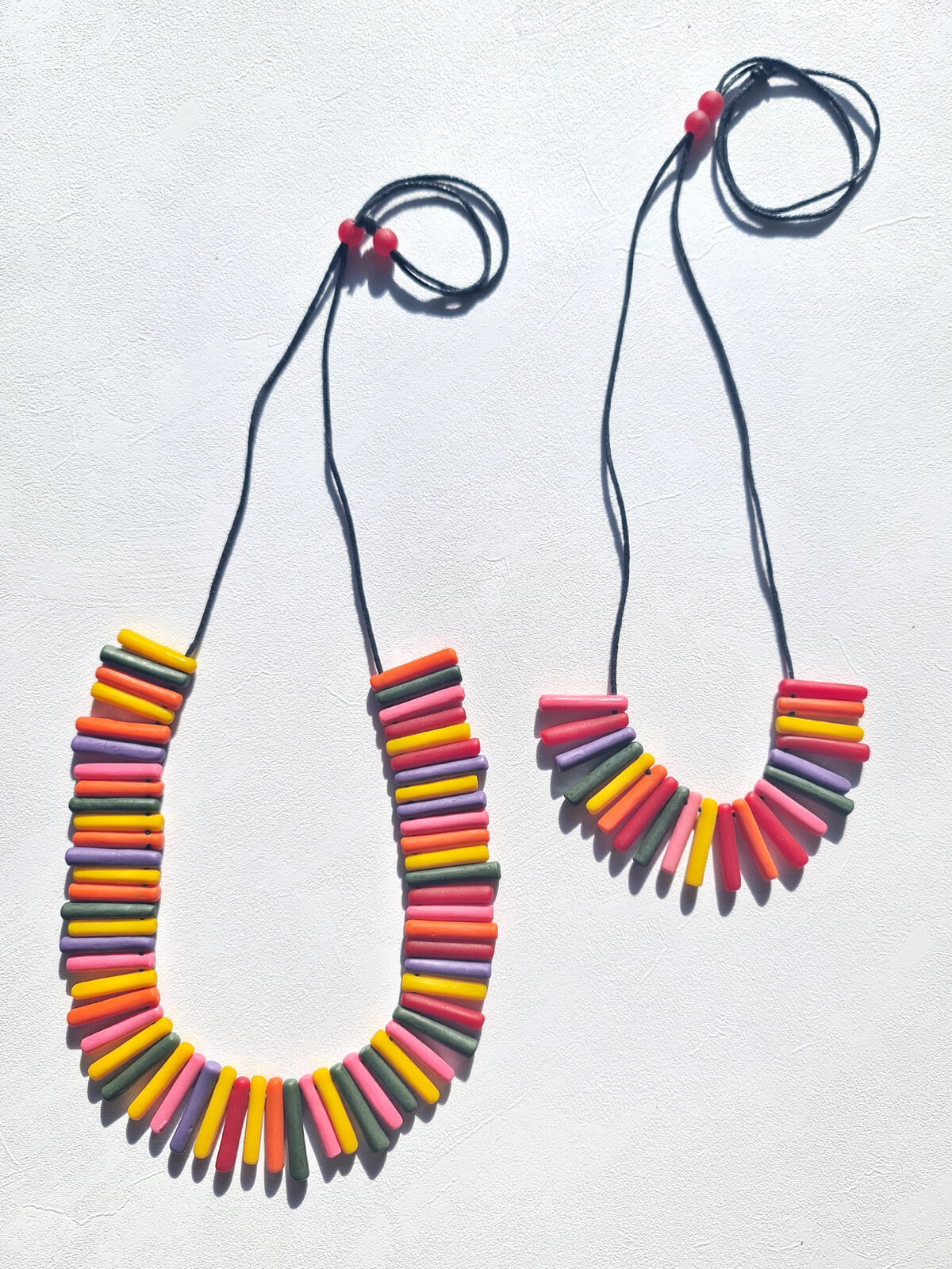 Capsule Bold Rainbow Mini Necklace