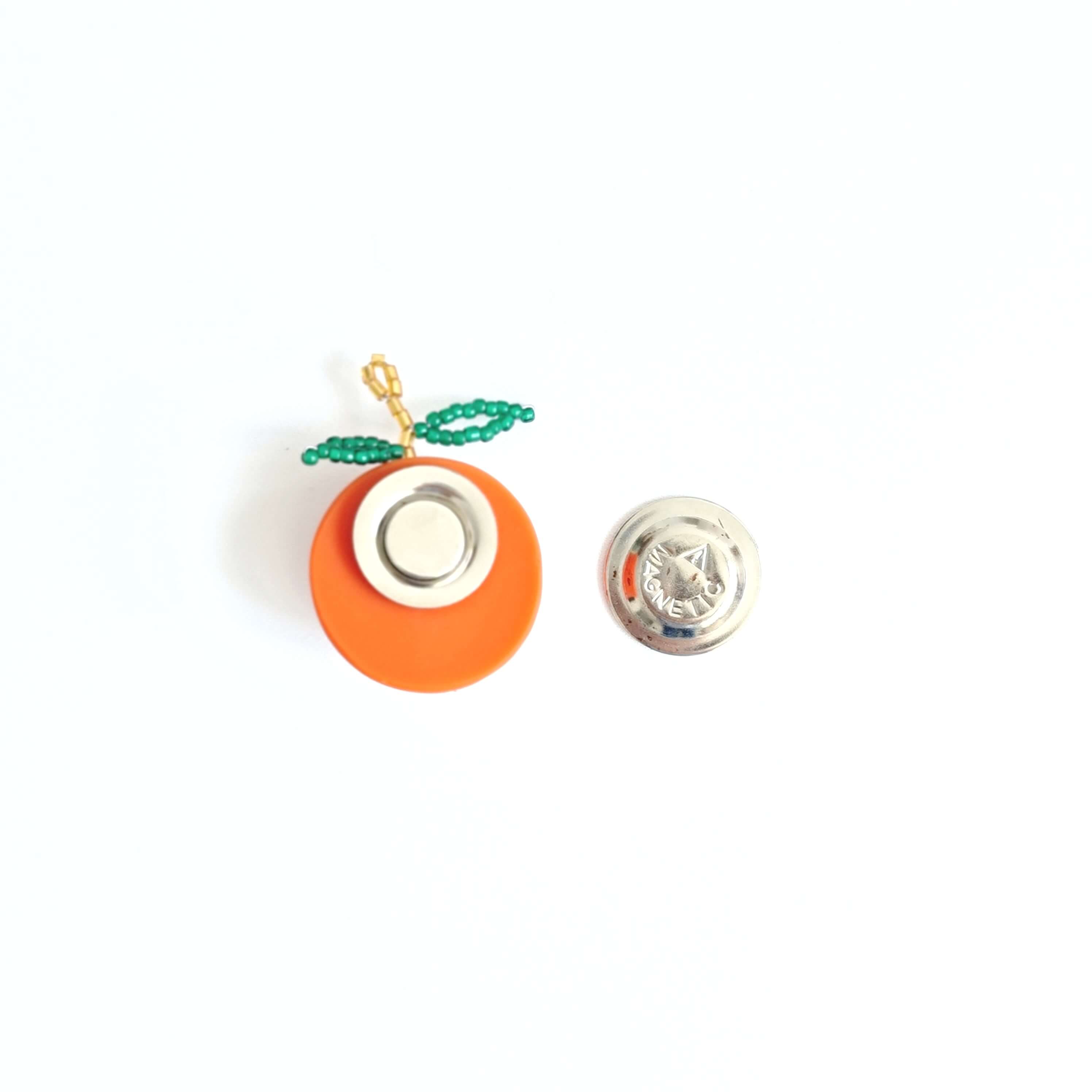 Mandarin Brooch and Earrings Bundle