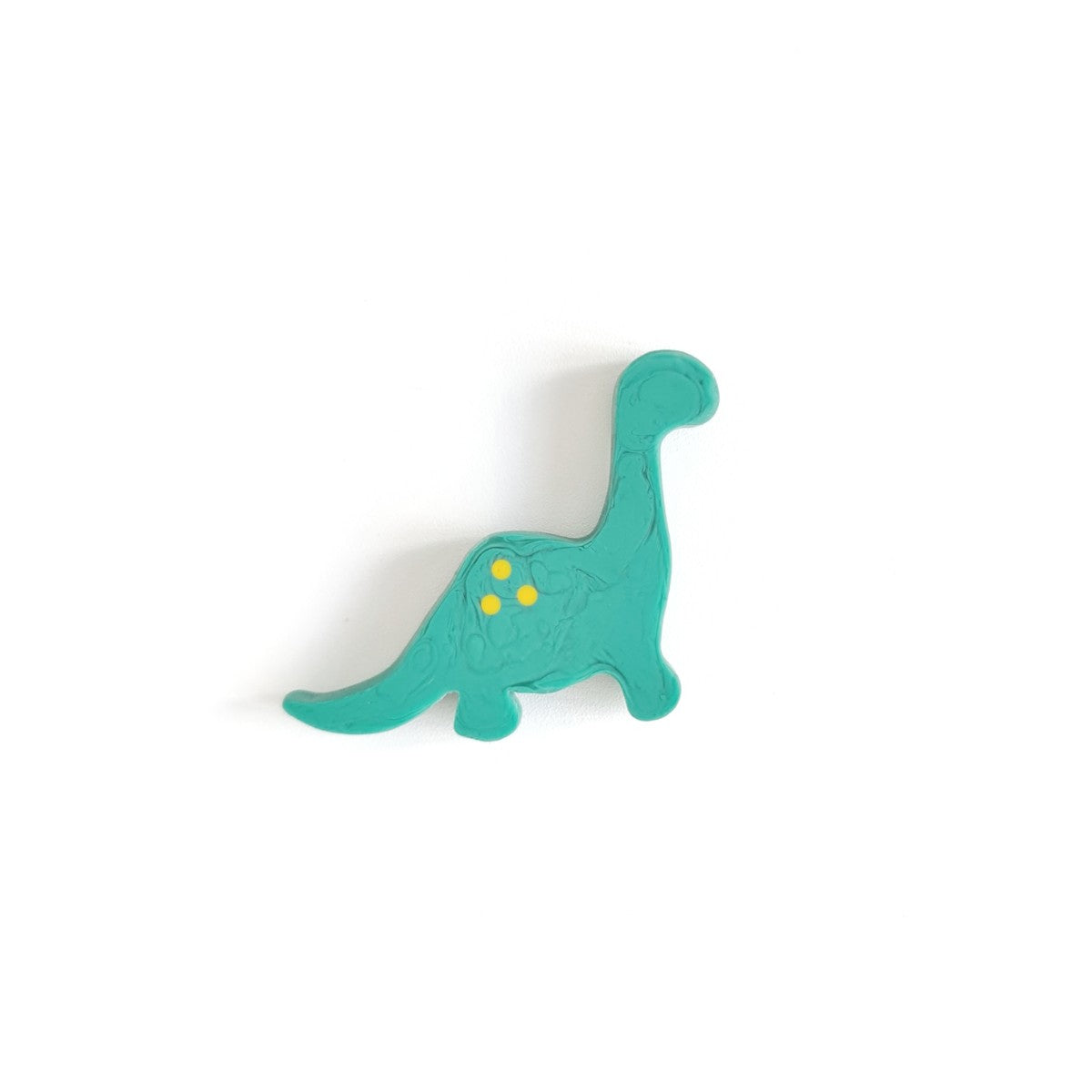 Brontosaurus Green Dinosaur Brooch