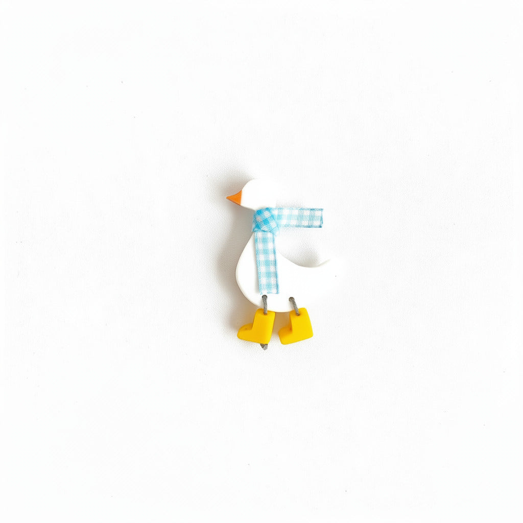 Barnaby Duck Brooch