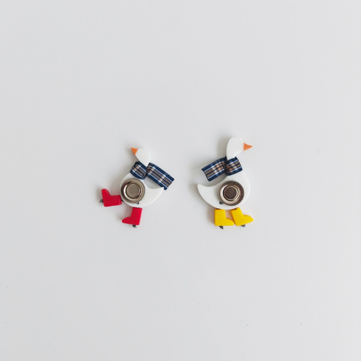 Mama Duck and Baby Duck Brooch