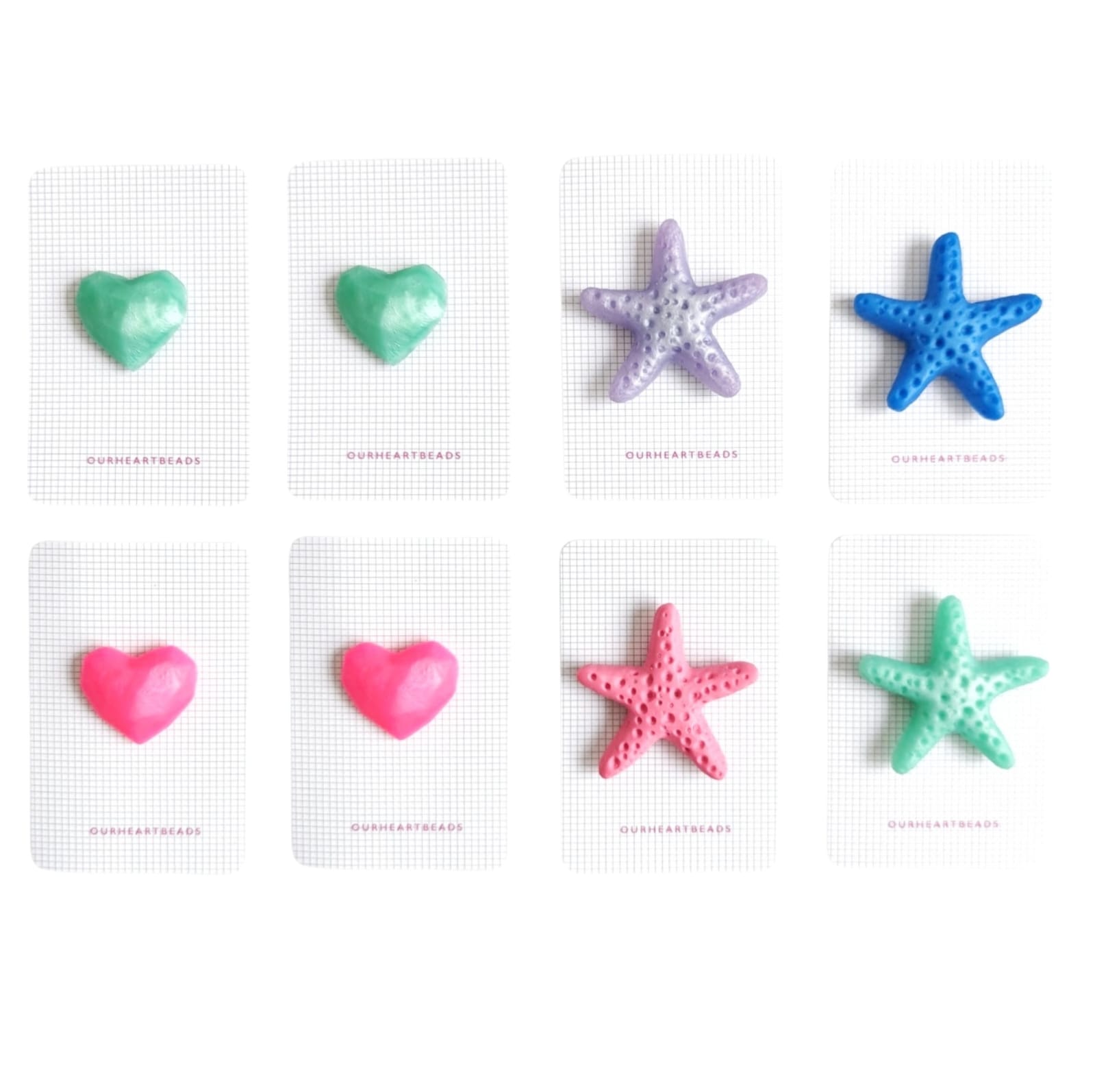 Bundle of 8 - Teachers' Day Starfish and Heart Bundle