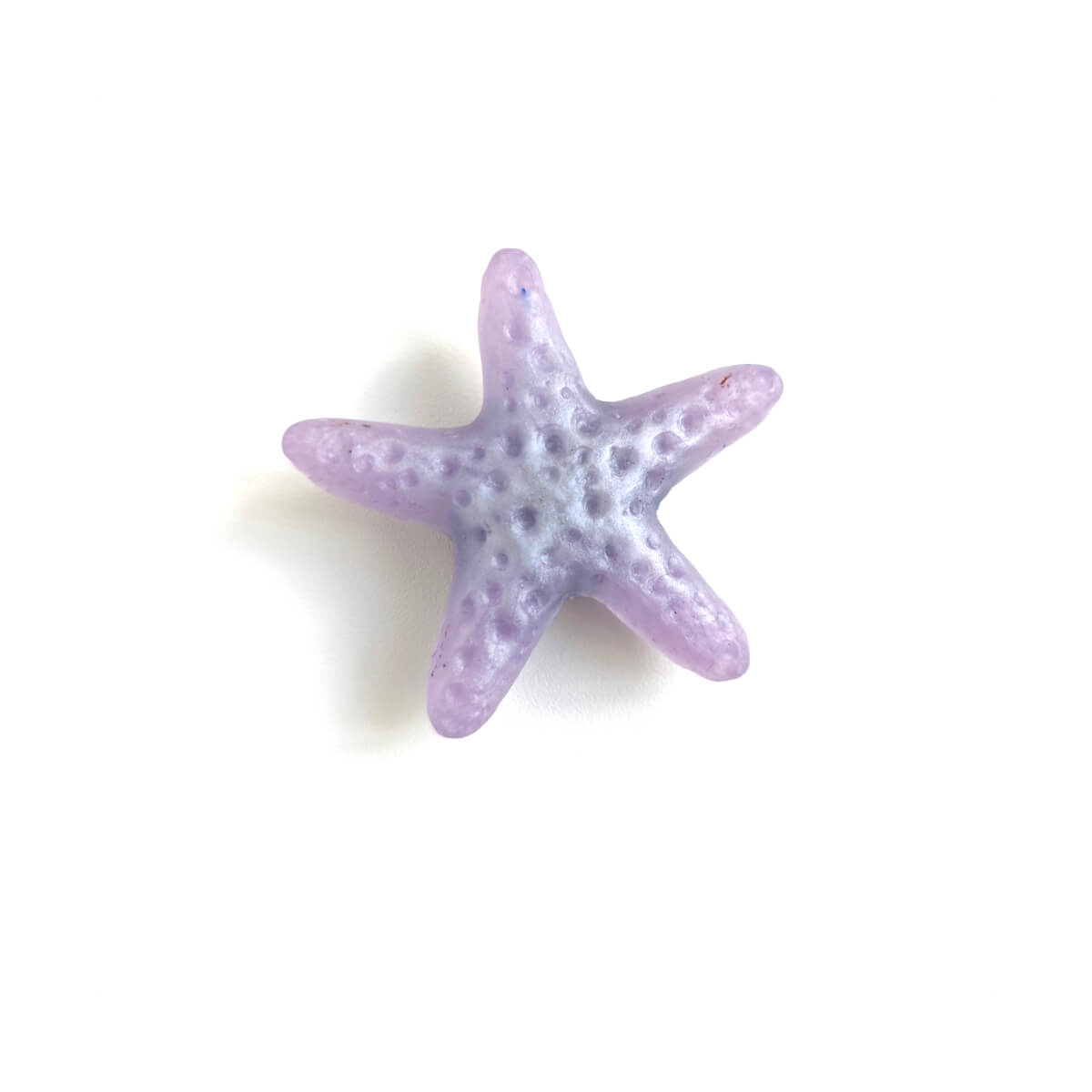 Starfish Metalic Purple Brooch