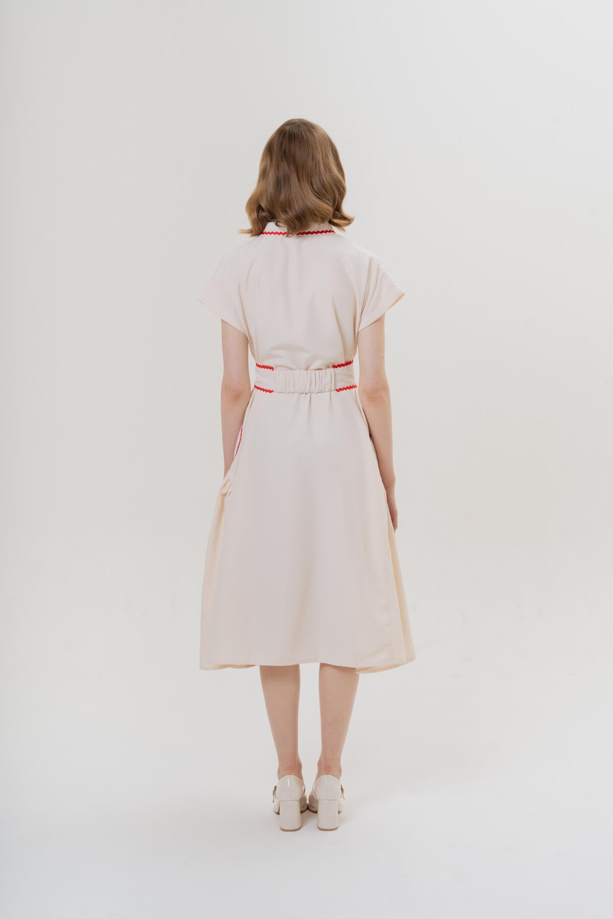 Cora Dress & Queen of Hearts Brooch