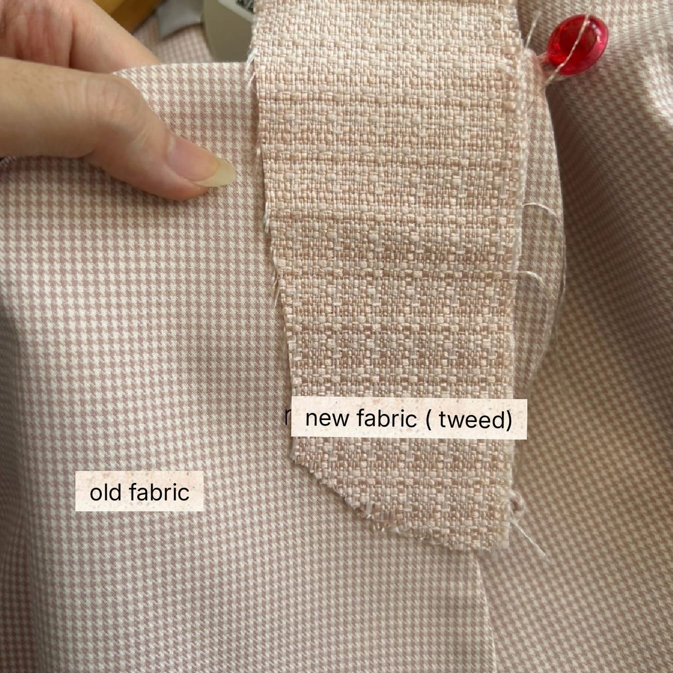 Coney Top (TWEED) & White Rabbit with Clock Brooch