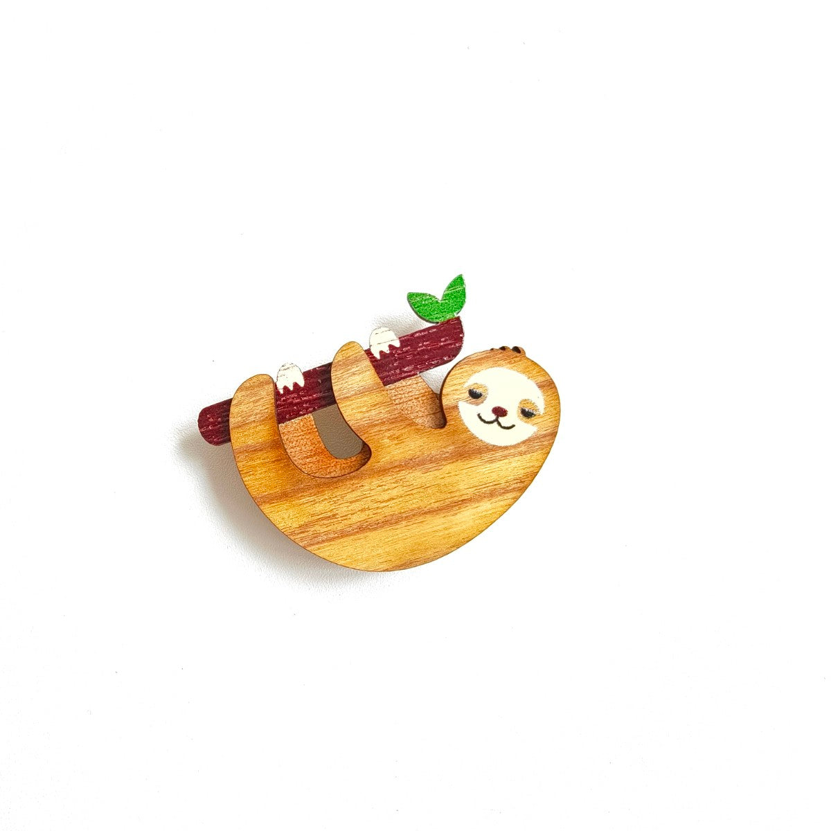 Sloth Hanging Brooch