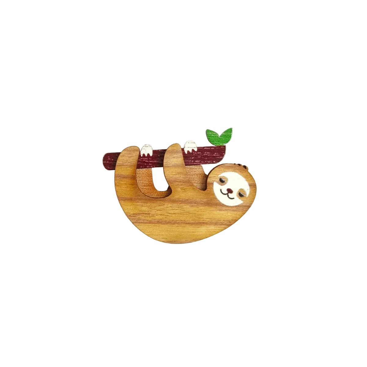 Sloth Hanging Brooch