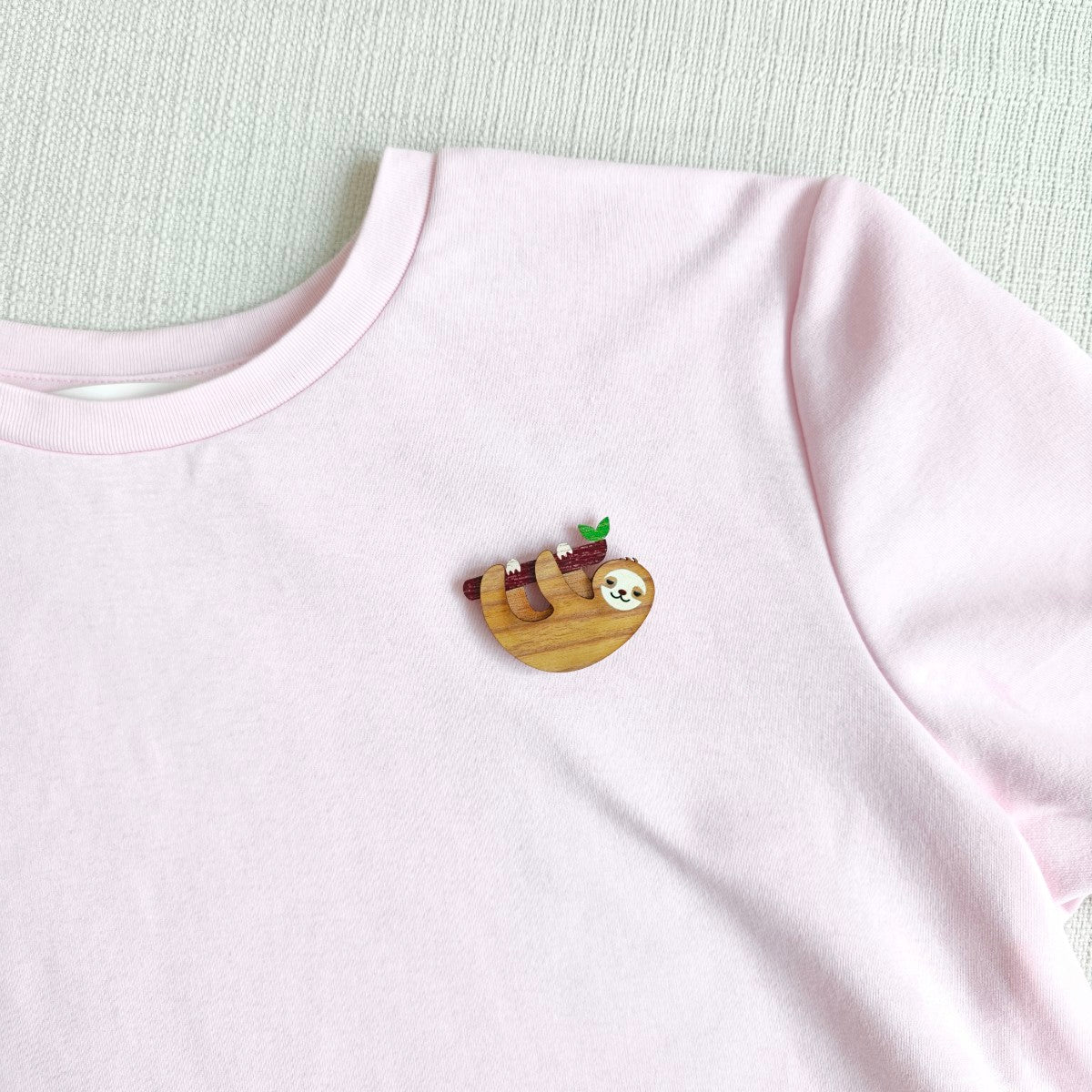 Sloth Hanging Brooch
