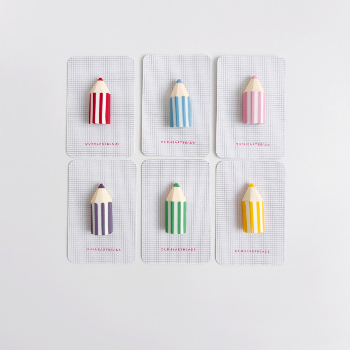Bundle of 6 - Colour Pencils