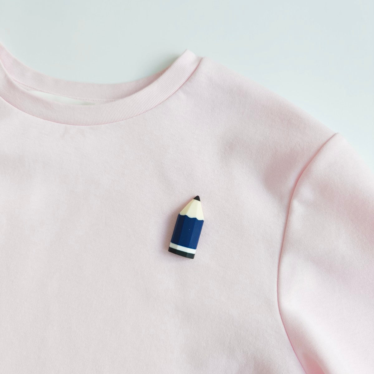 Blue Pencil Brooch