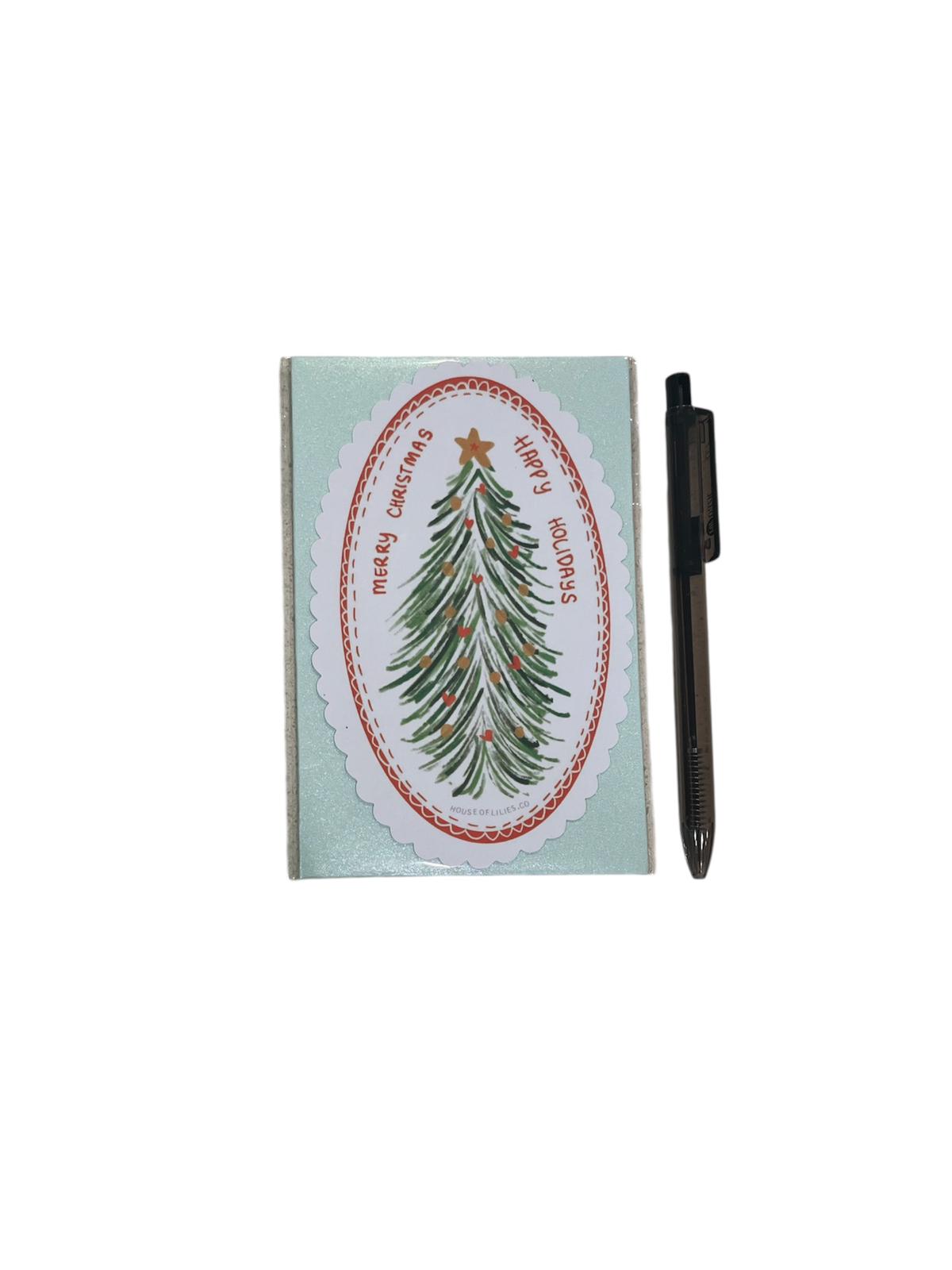 Card - Merry Heart Tree