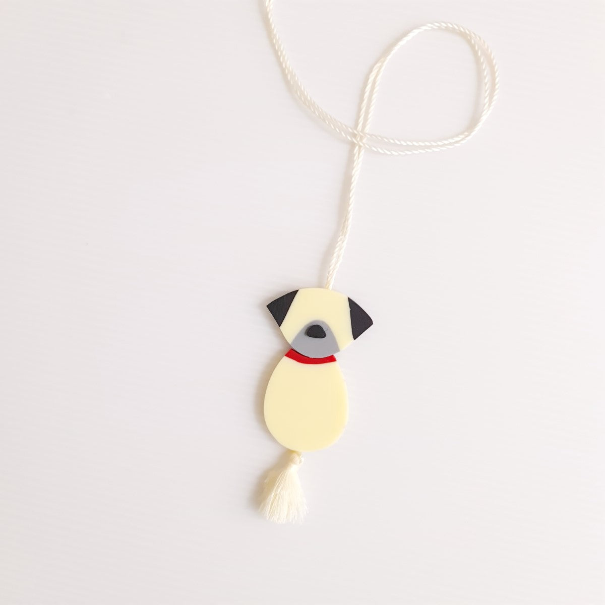 Pug Pendant Necklace