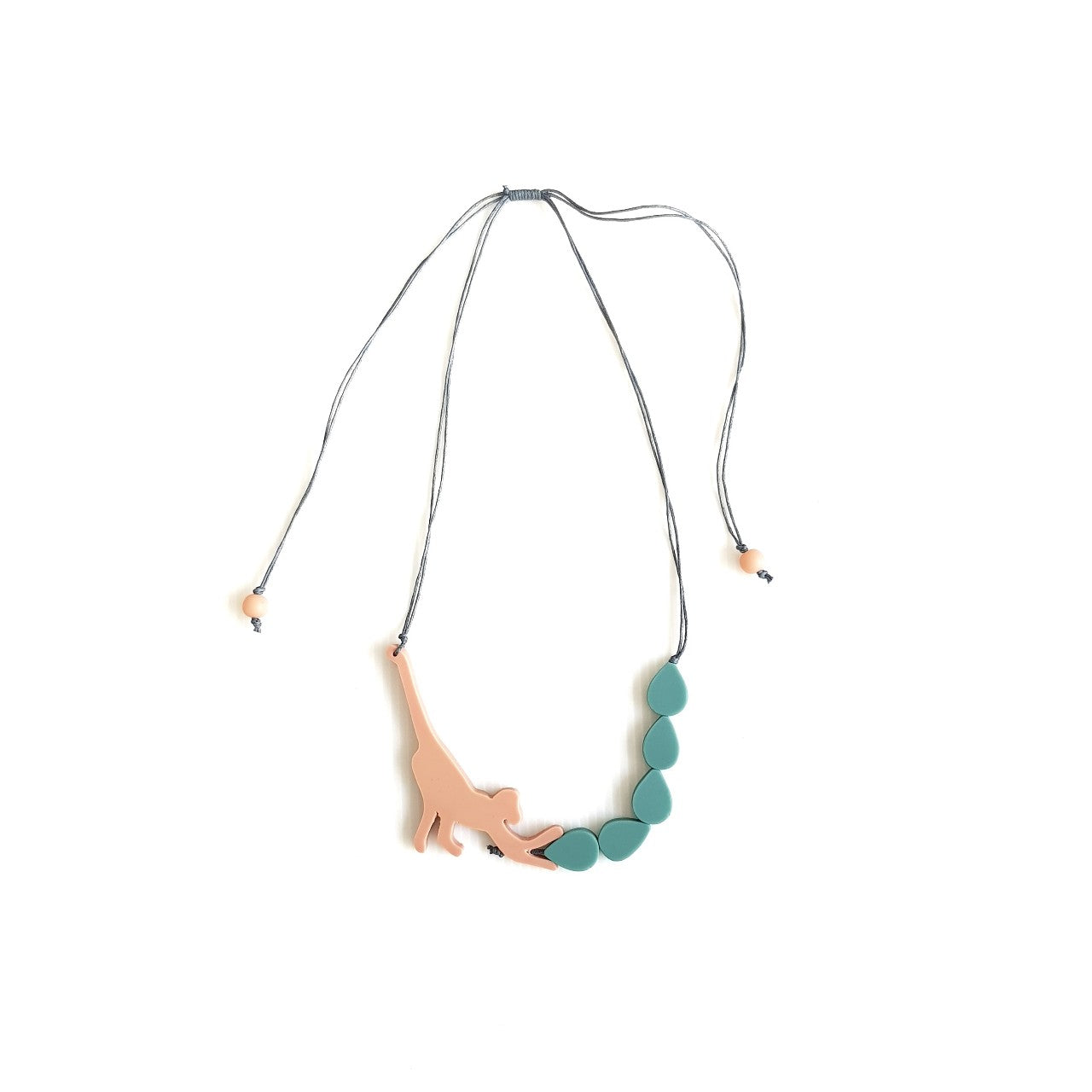 Capuchin Peach necklace