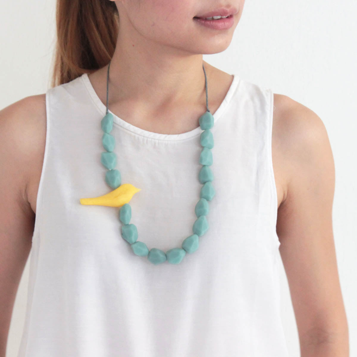 Albany Pastel Yellow Necklace