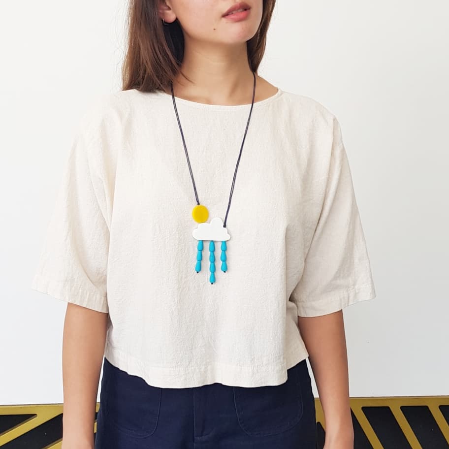 Cloud Rainy Necklace