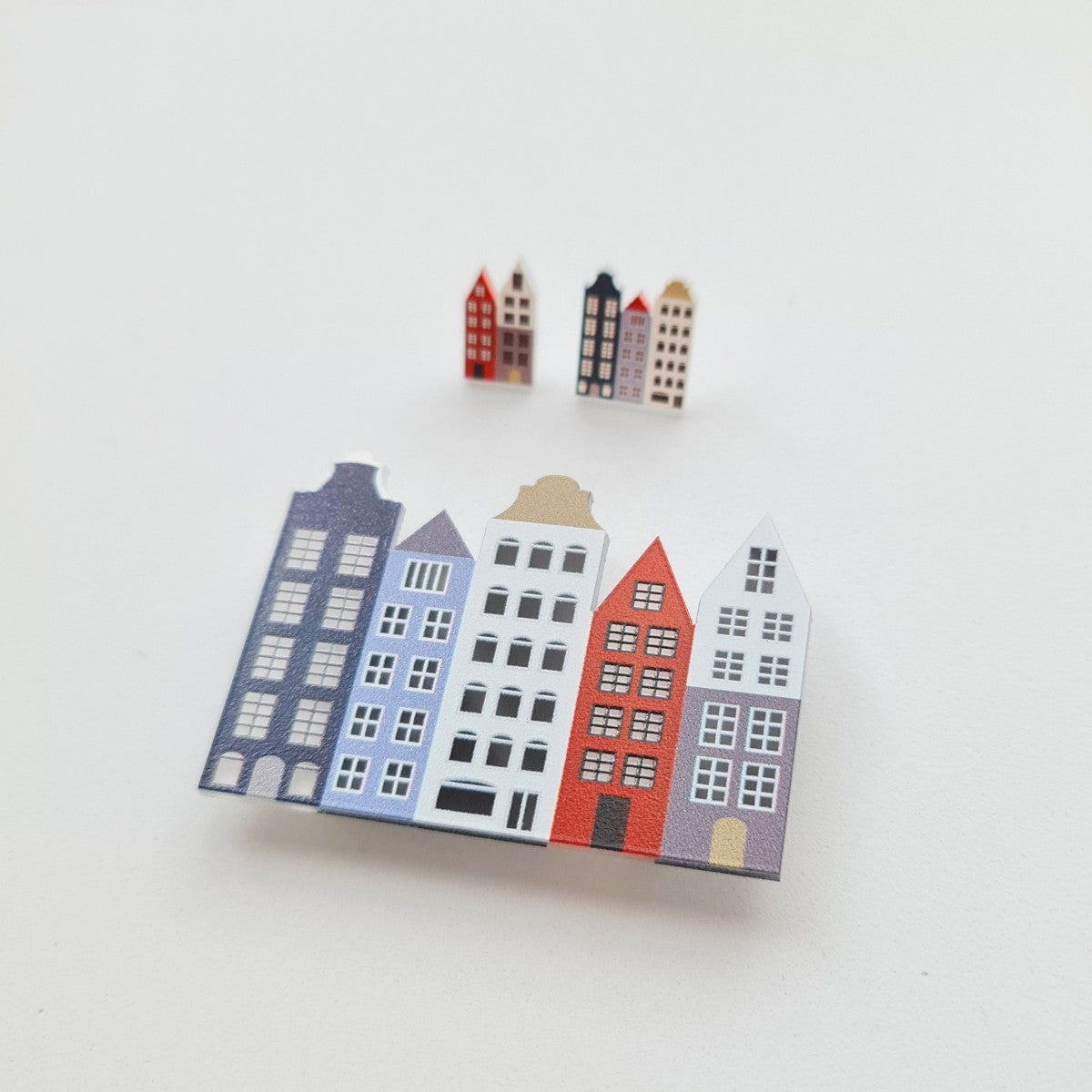 Canal House Groningen Brooch