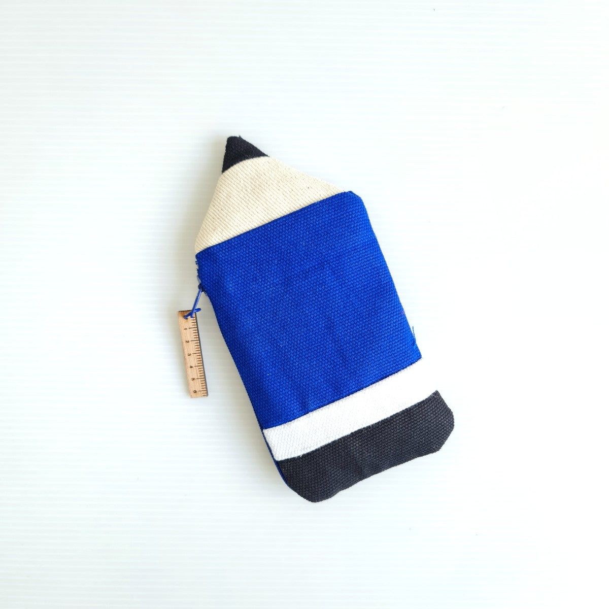 Blue Pencil Pouch