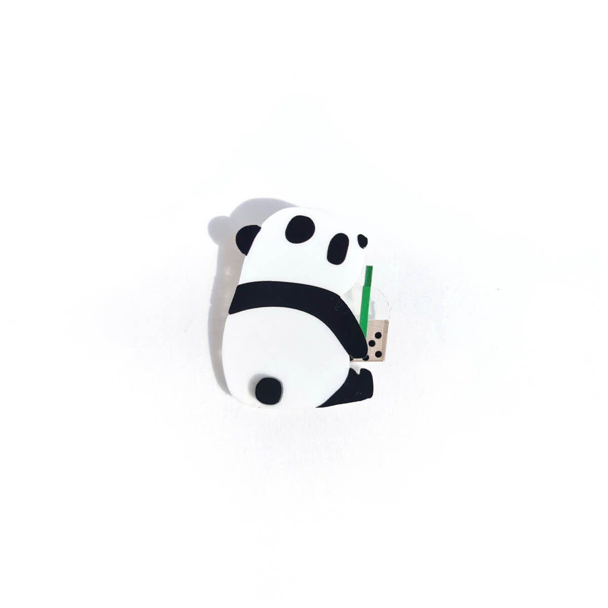Panda Bubble Tea Brooch
