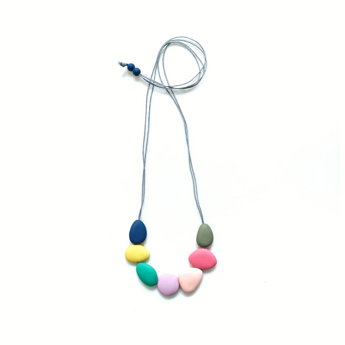 Pebbles Multicolour Summer Necklace