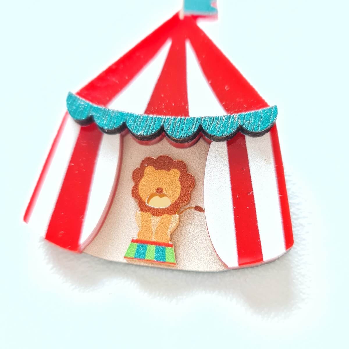 Circus Tent Brooch