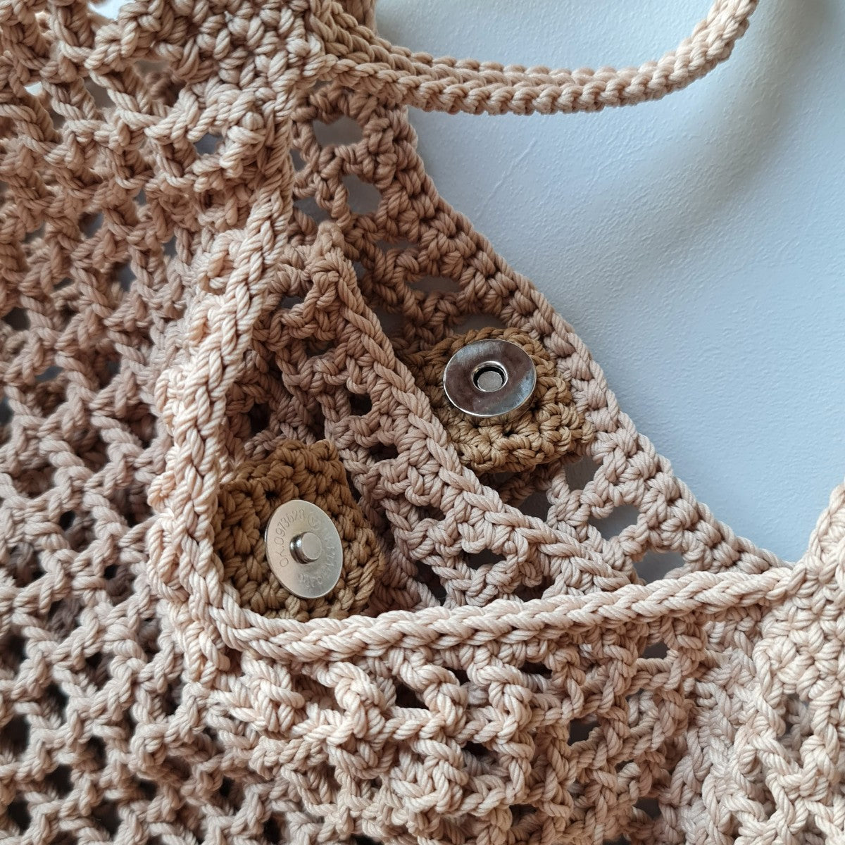 Halv Crochet Oat Bag