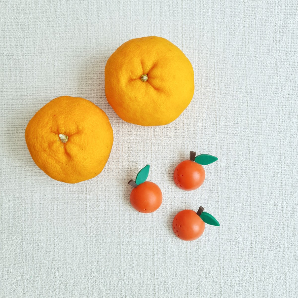 Mandarin Orange Brooch