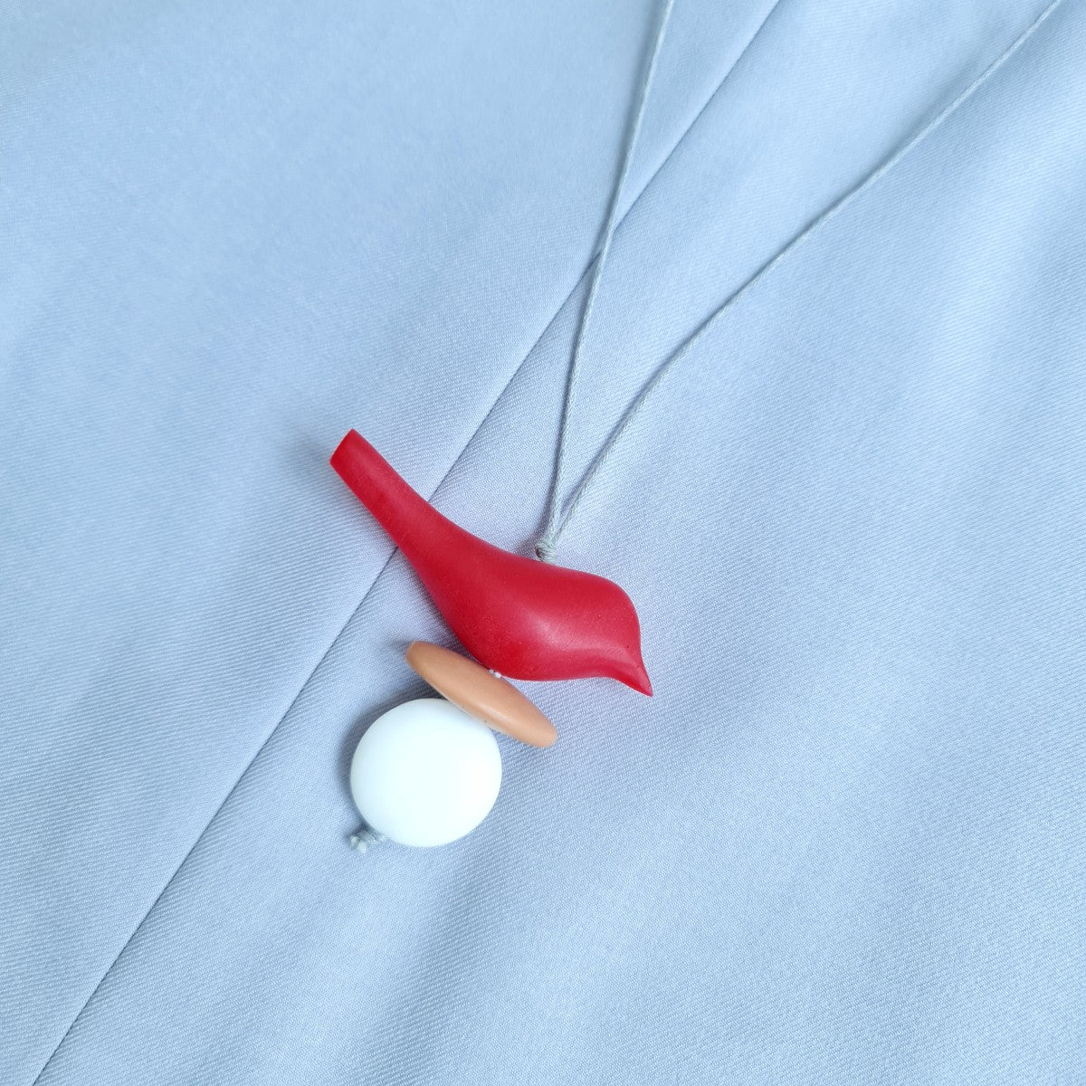 Canary Red Necklace