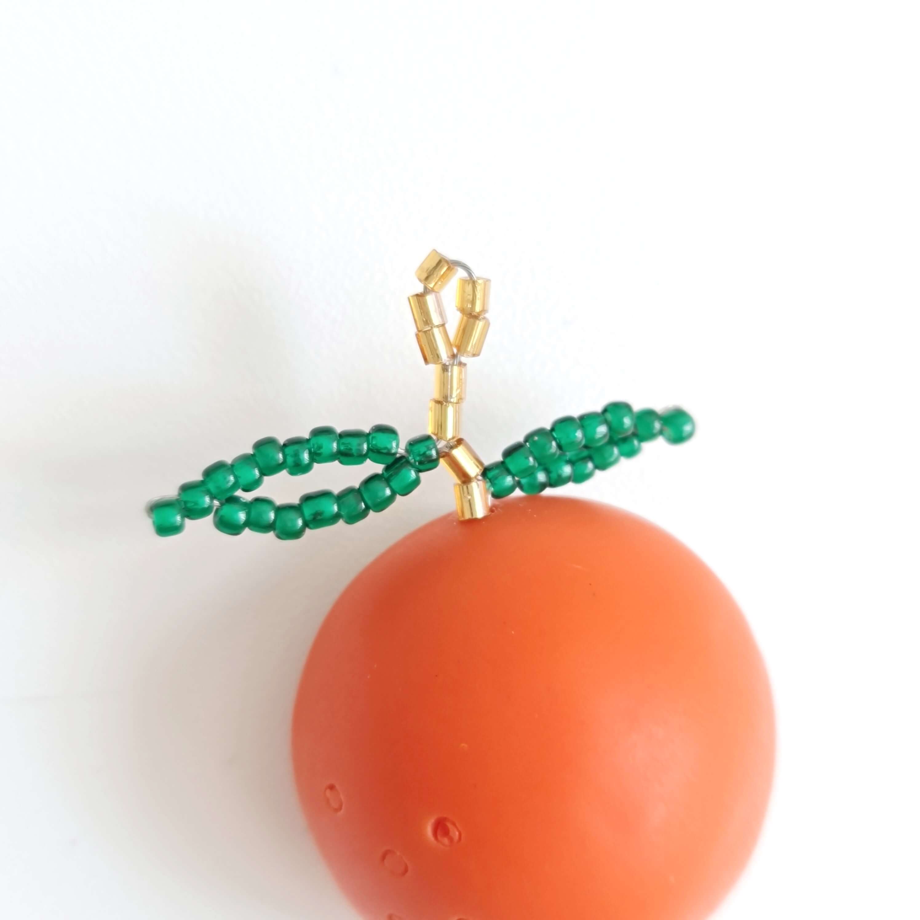 Mandarin Brooch and Earrings Bundle