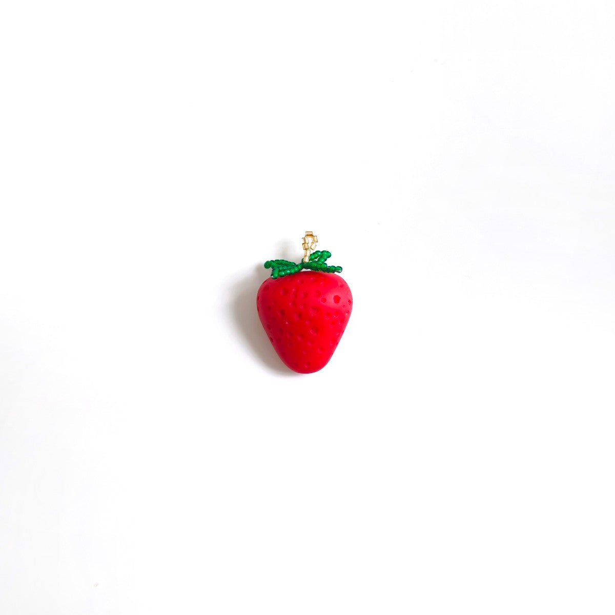 Strawberry Brooch and Earrings Bundle