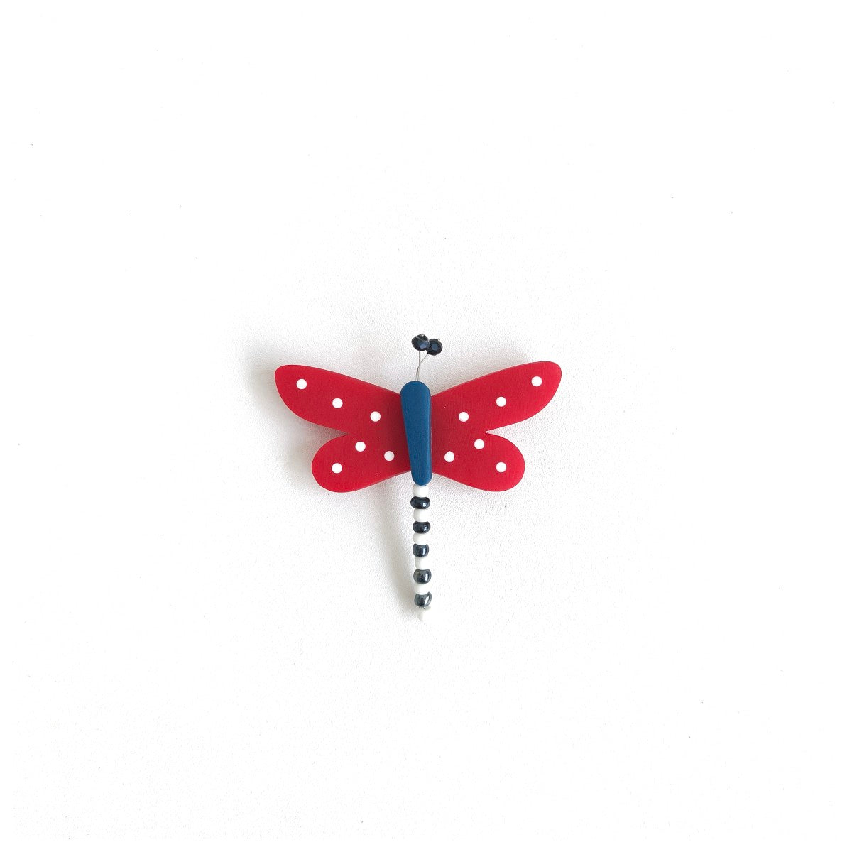 Red Dragonfly Brooch