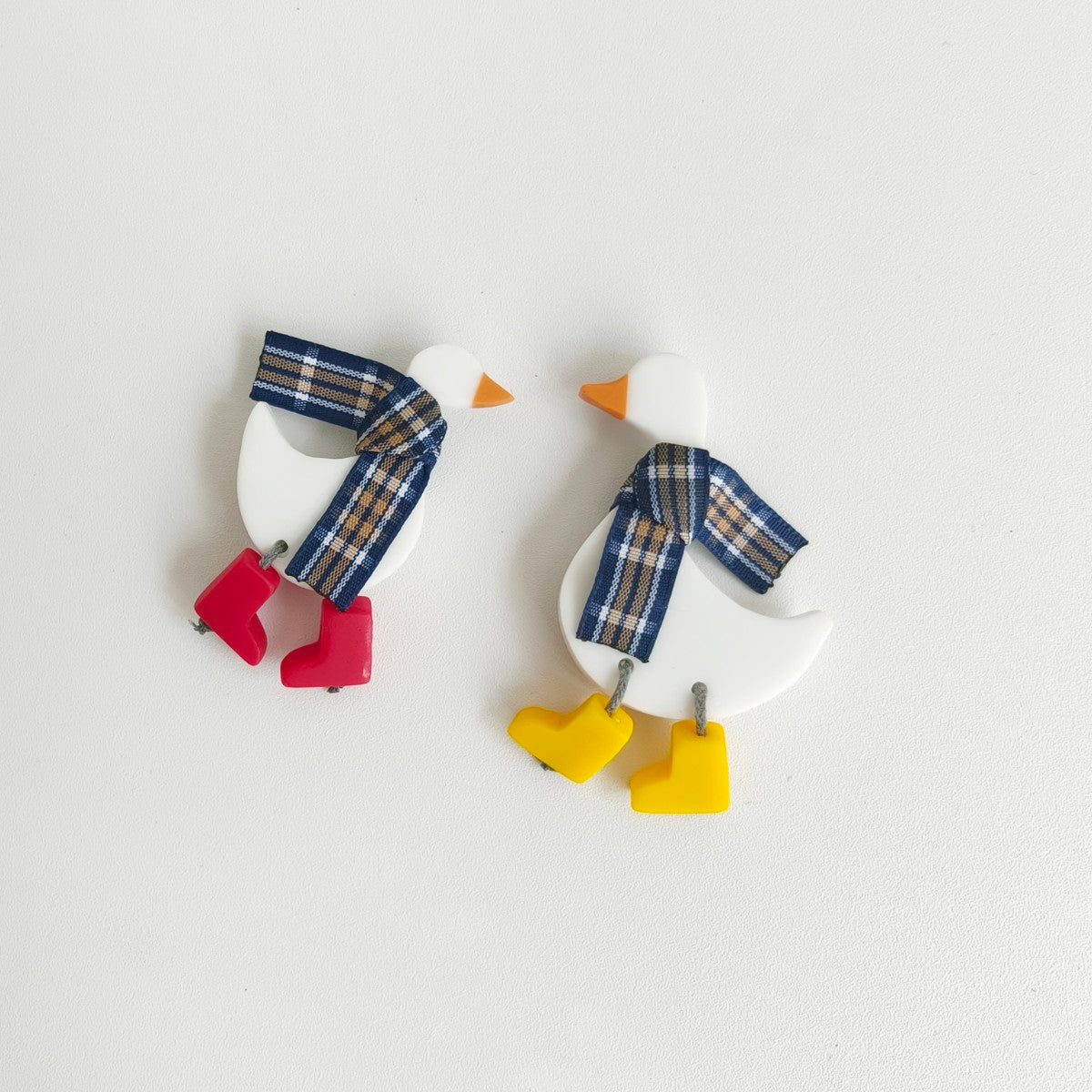 Mama Duck and Baby Duck Brooch