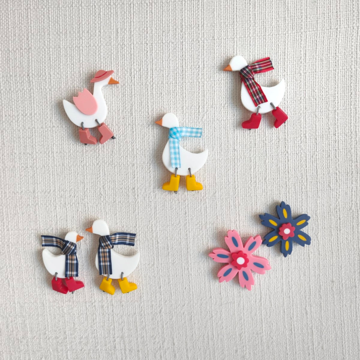 Beatrice Duck Brooch
