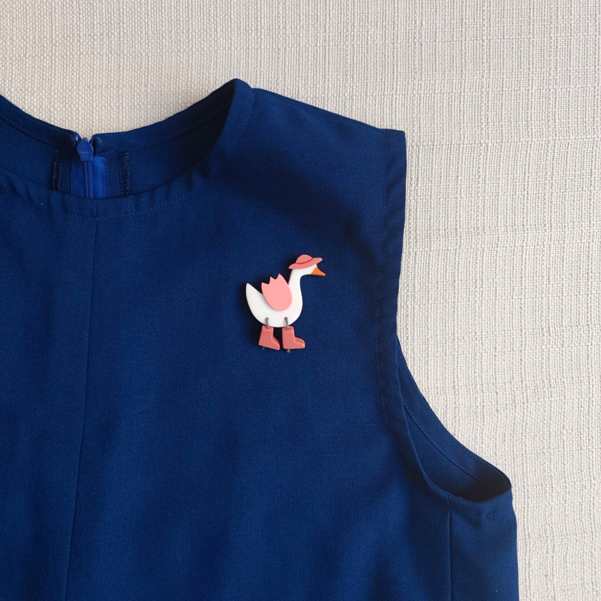 Beatrice Duck Brooch