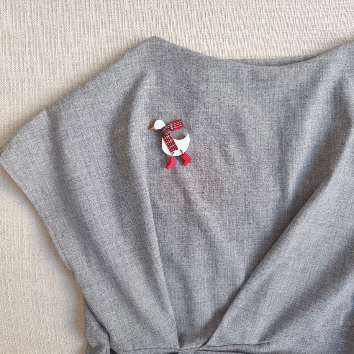 Rupert Duck Brooch