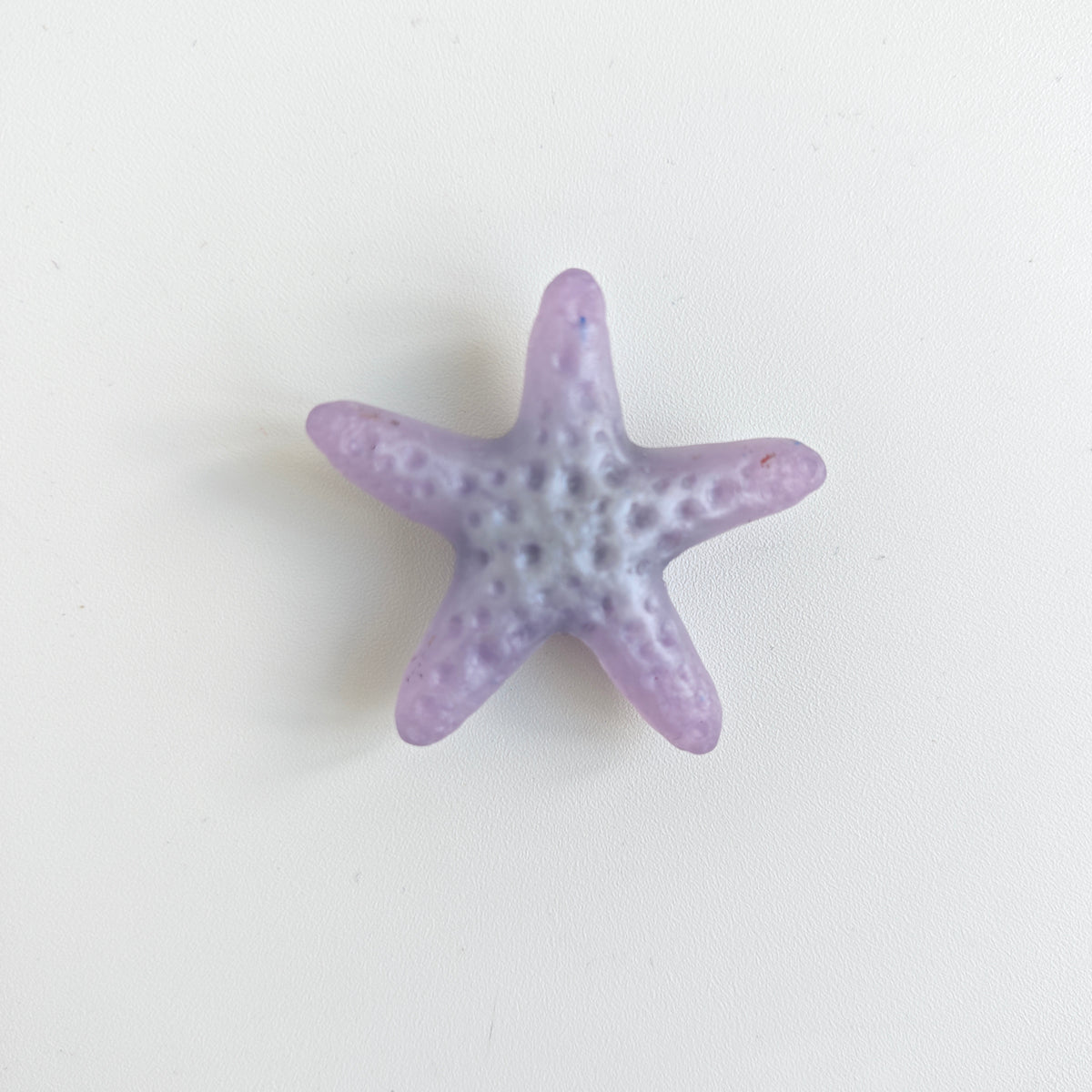 Starfish Metalic Purple Brooch