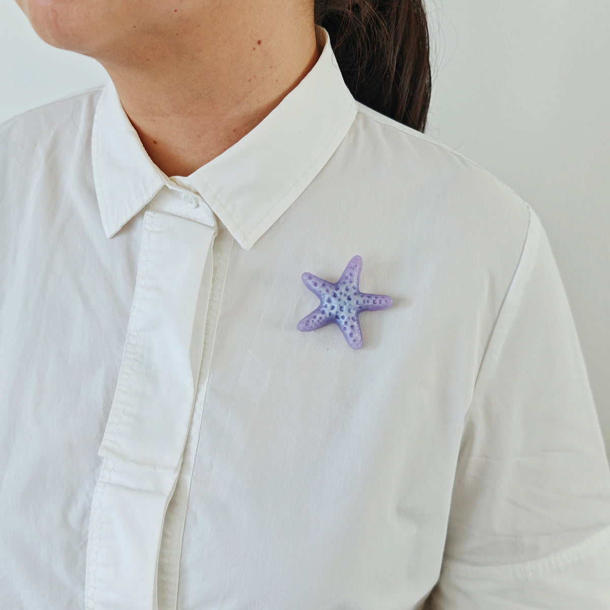 Bundle of 10 - Teachers' Day Starfish and Heart Brooch