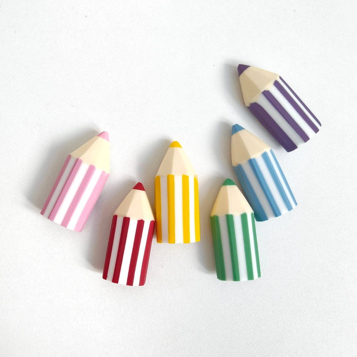 Colour Pencil Green Brooch